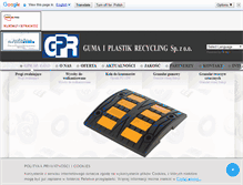 Tablet Screenshot of gpr-guma.pl